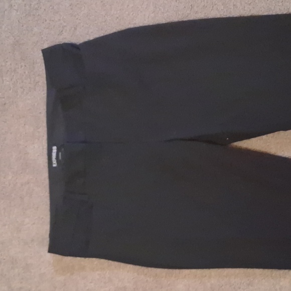 Express Black Columnist Pants Size 8R - Picture 2 of 6